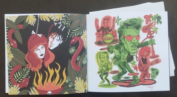 7-cramps-kizmiaz-vol-2-songs-the-lord-c 7" + Book of CRAMPS - Kizmiaz