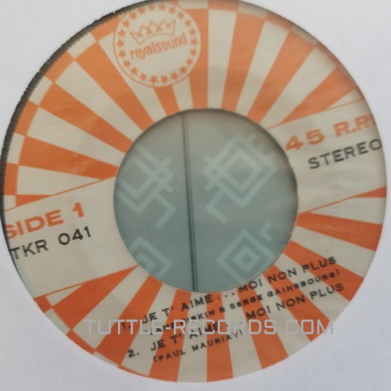7-gainsbourg-thailand-tkr-041-moi-non-plus-c 7" GAINSBOURG Je t'aime moi non plus / + PAUL MAURIAT / THE BELLS / JAMES TAYLOR