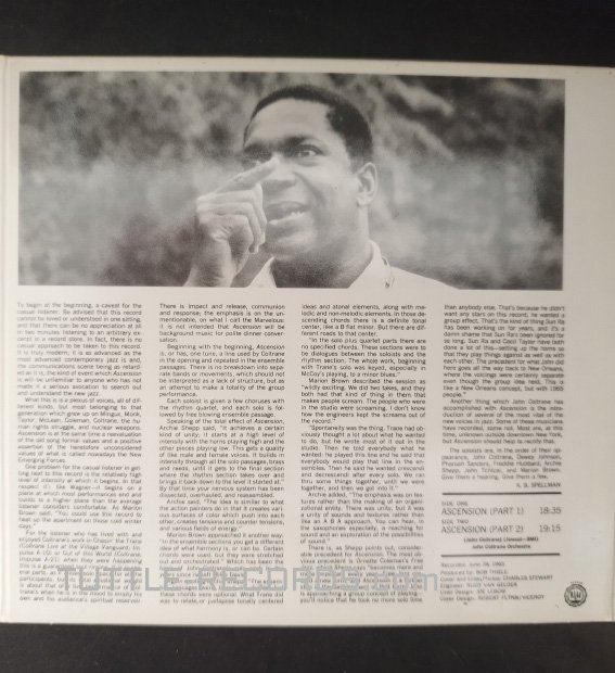 CD JOHN COLTRANE Ascension