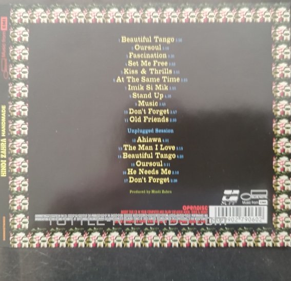 cd-hindi-zahra-handmade-5099902790602-opendisc-france-d CD HINDI ZAHRA Handmade