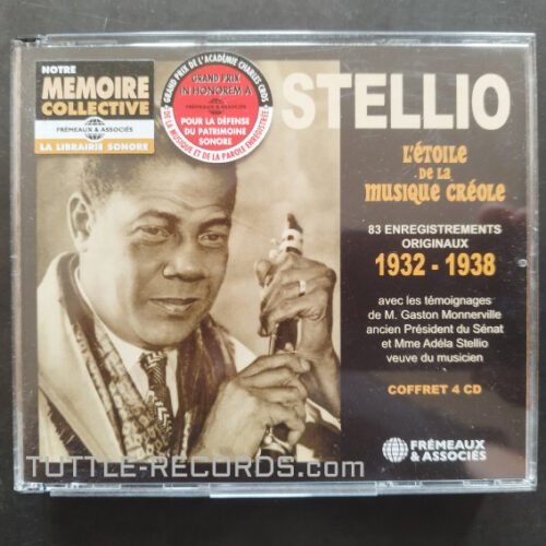 BOX CD STELLIO L'étoile de la musique créole 1932-1938