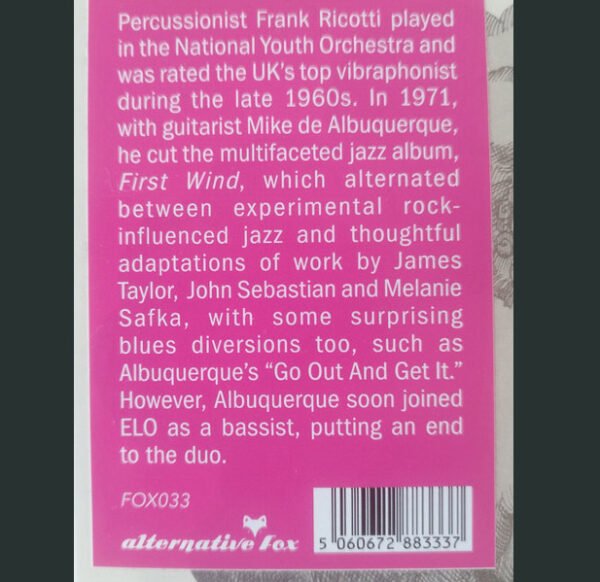 lp-ricotti-albuquerque-fox033-alternative-fox-c LP RICOTTI AND ALBUQUERQUE First Wind
