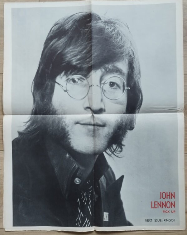 revue BEATLES  Pick Up Poster Géant Issue 58