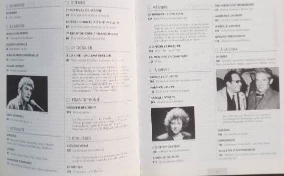 revue CHORUS n°6. 1994
