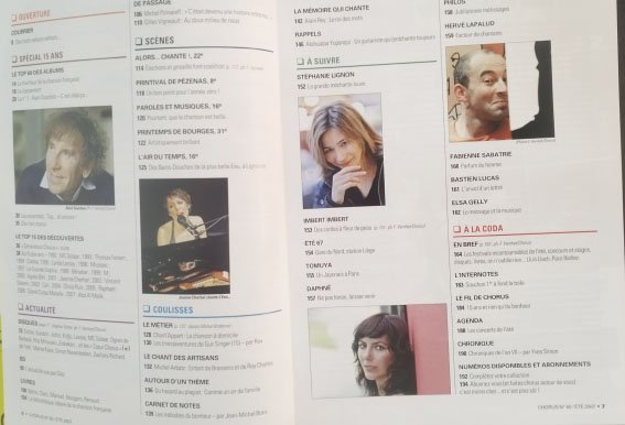 revue CHORUS n°6. 1994