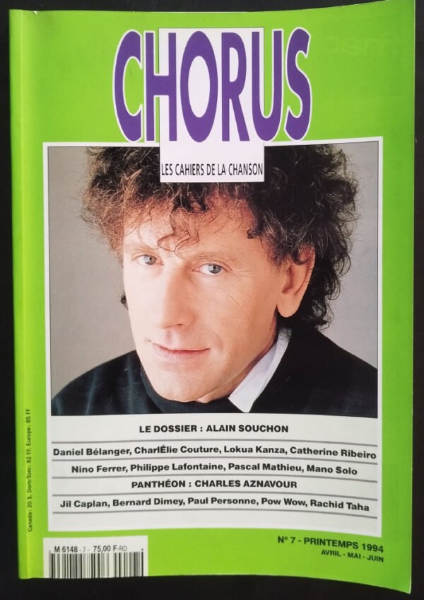 Revue CHORUS n°7. 1994