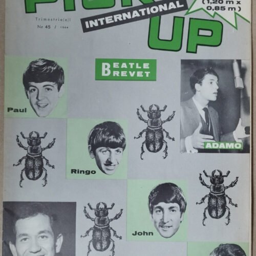 revue-pick-up-beatles-poster-adamo-a Revue BEATLES Revue PICK UP Poster Géant n° 45